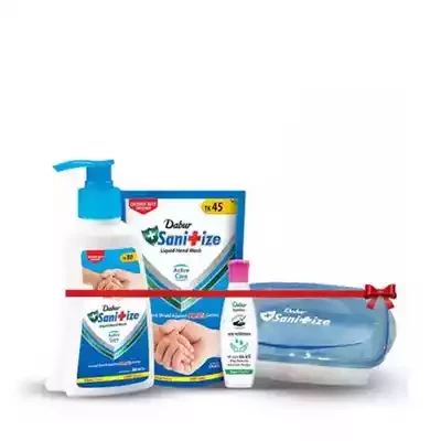 Dabur Sanitize Hand Wash 200 ml & Sanitizer 30 ml Combo